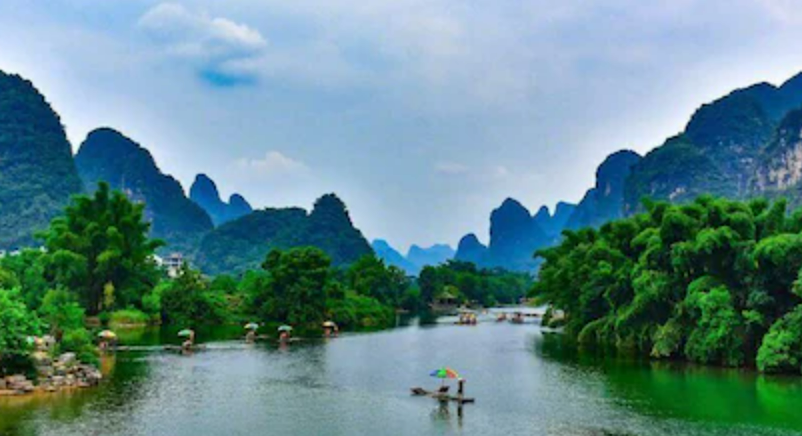Taohua River in Guilin